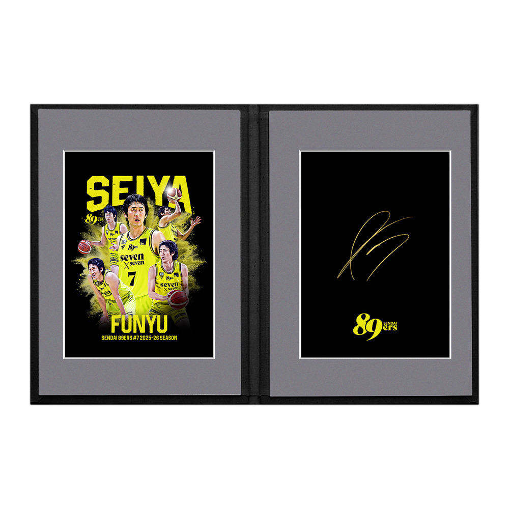 【受注販売】【MyPLAYER COLLECTION 2025-26】選手直筆サイン入りフォトアルバム(ラフネートル) #7 船生誠也 詳細画像 #7 船生 誠也 1